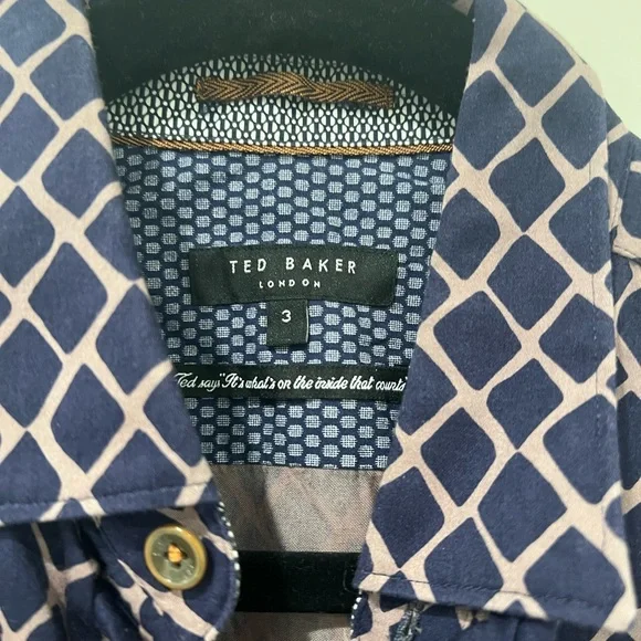 Ted Baker - Long Sleeve Mens Shirt - Picture 9 of 10